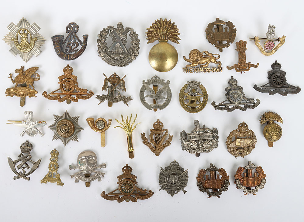Assortment of Military badges