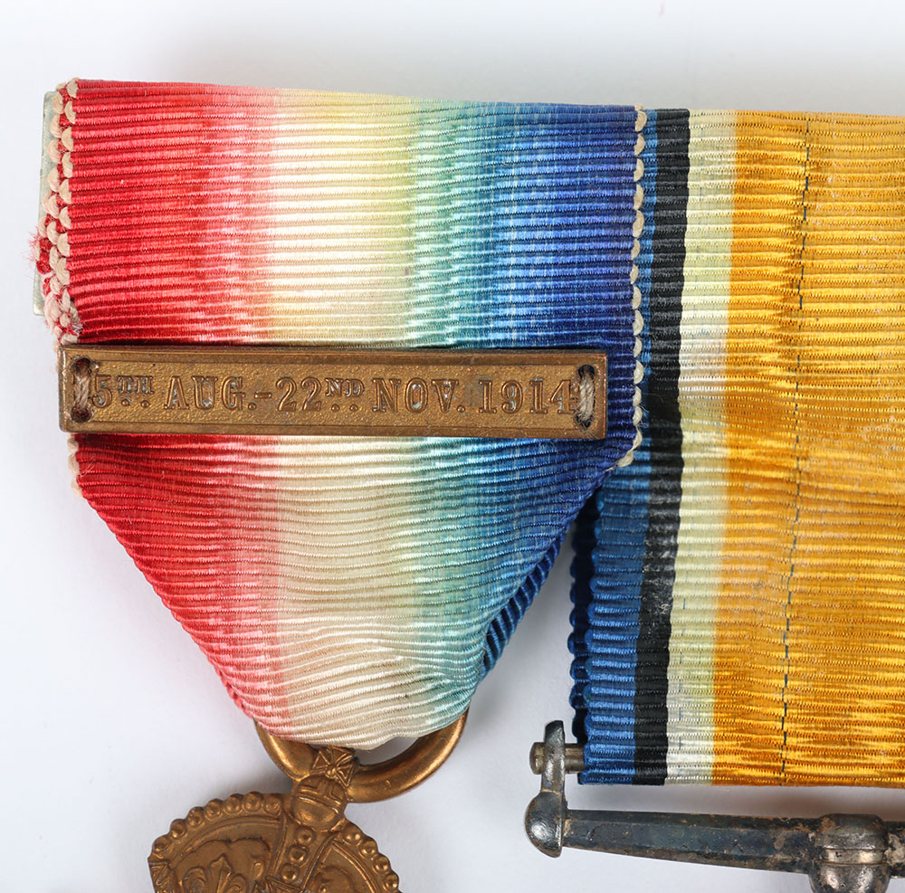 An Interesting Triplicate Issue Great War 1914 Star Medal Trio Royal West Kent Regiment - Image 2 of 6