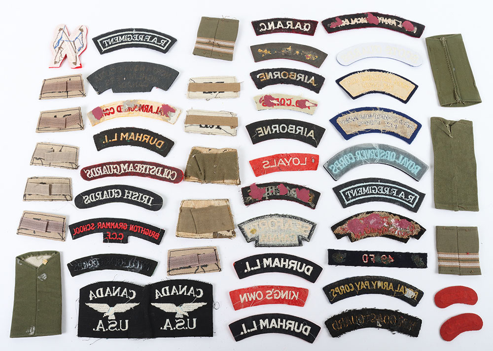 Selection of British Cloth Shoulder Titles - Image 2 of 4