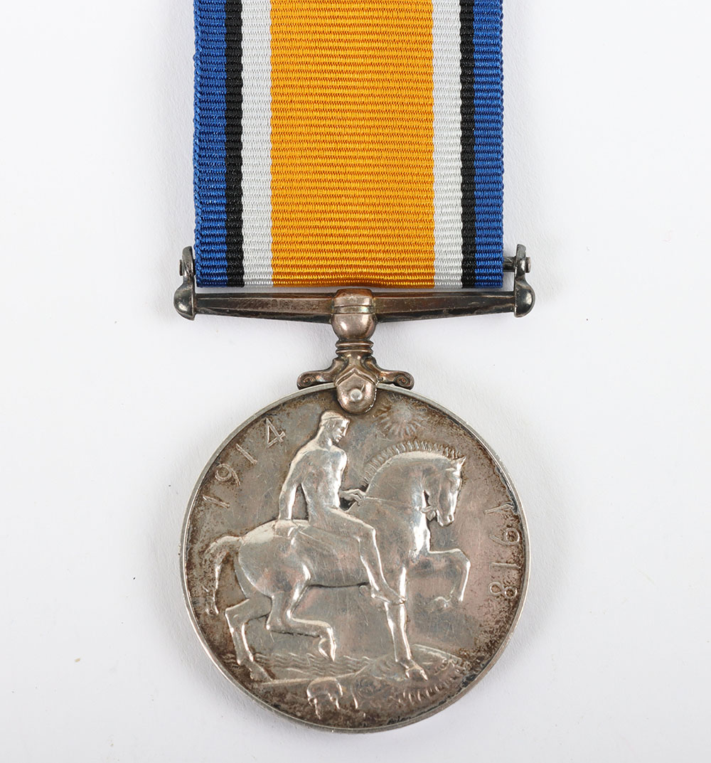 WW1 British Sole Entitlement British War Medal Yorkshire Regiment - Image 3 of 3