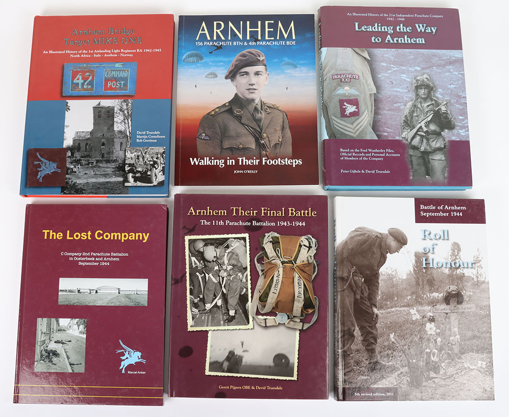 WW2 British Airborne and Battle of Arnhem Interest Collectors Reference Books - Image 2 of 3