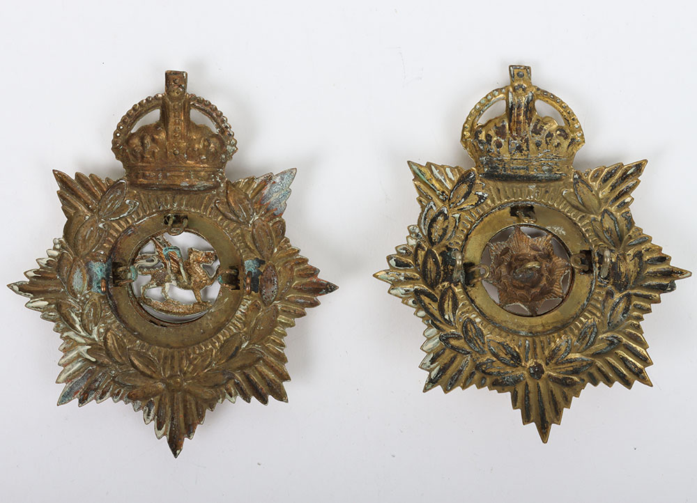 2x Kings crown other ranks Helmet Plates - Bild 2 aus 3