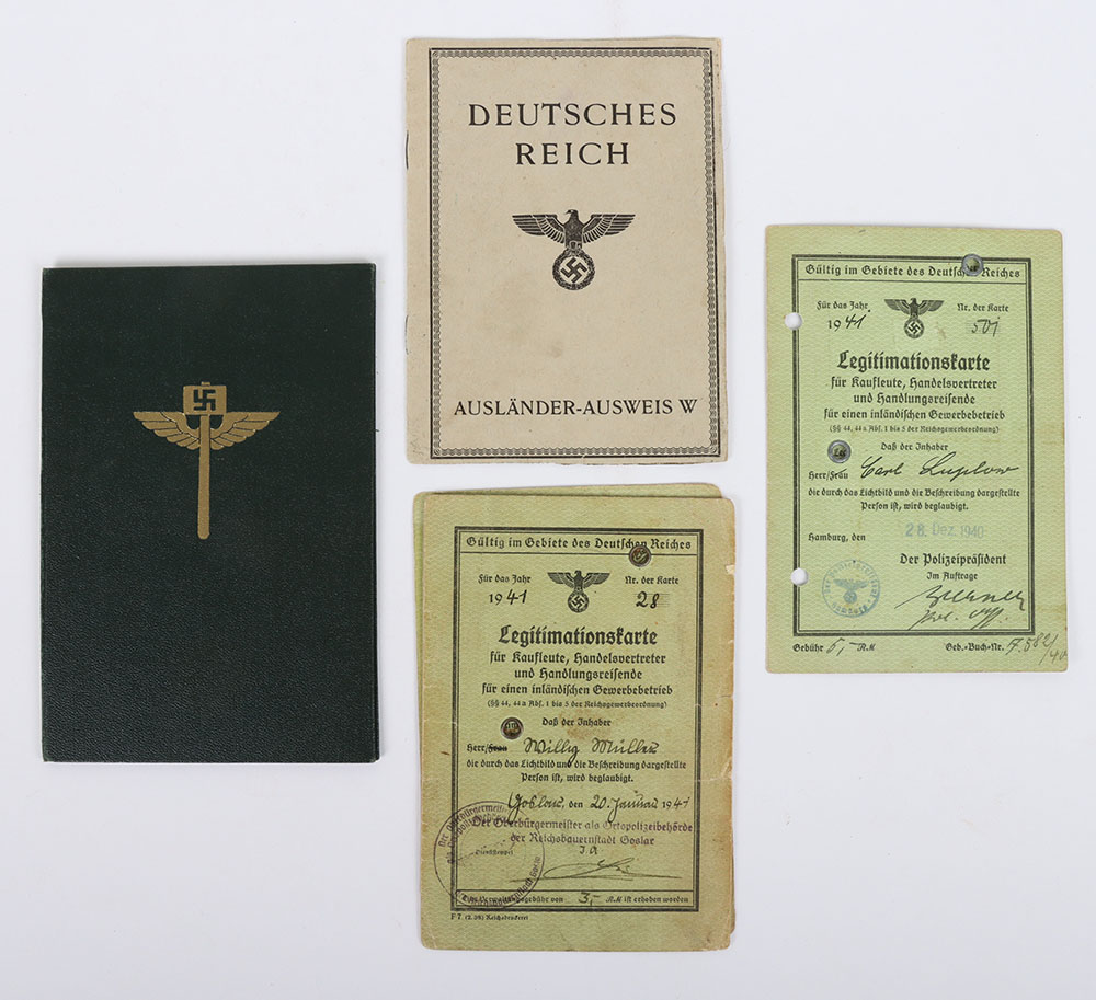 German Third Reich  Documents - Image 2 of 4