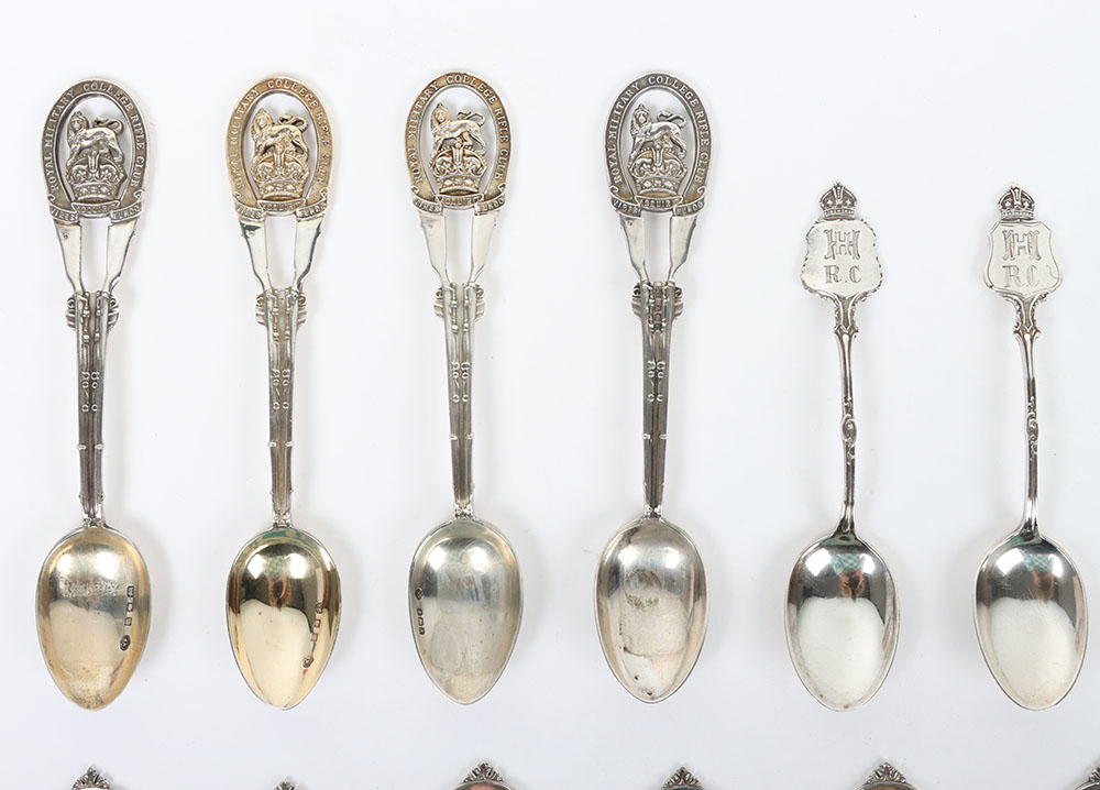 Hallmarked Silver Shooting Spoons - Bild 2 aus 8