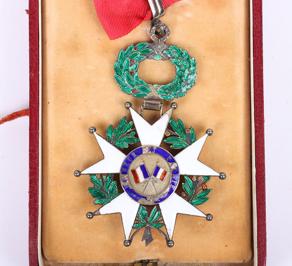 French  Neck Order of Legion Of Honour in  Case - Image 5 of 7