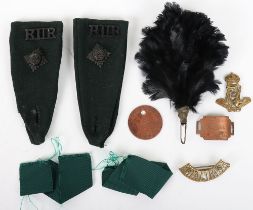 Grouping of items pertaining to Pte G. Neill of the Royal Ulster Rifles / Royal Irish Rifles