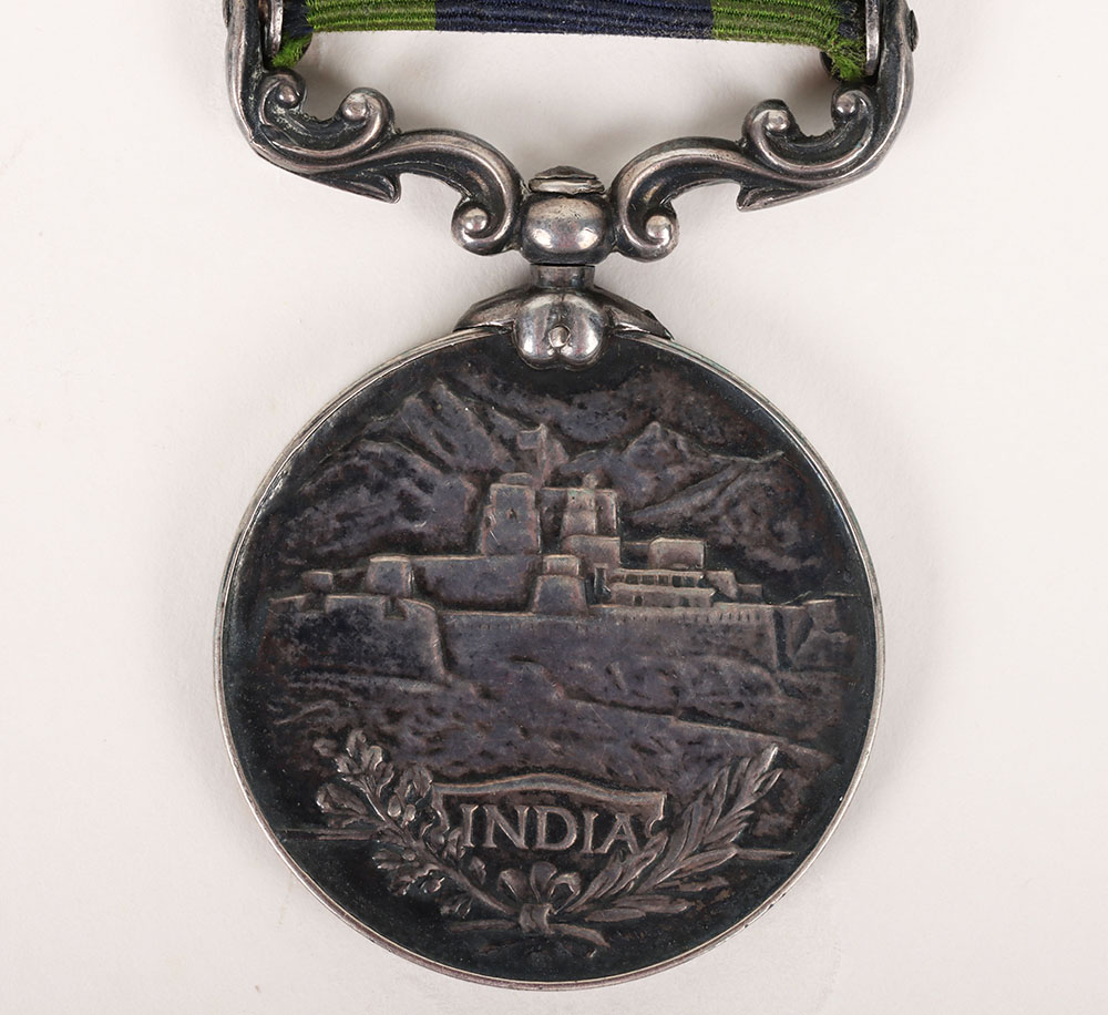 Indian General Service medal to the Norfolk Regiment for the campaign in Waziristan - Image 4 of 5