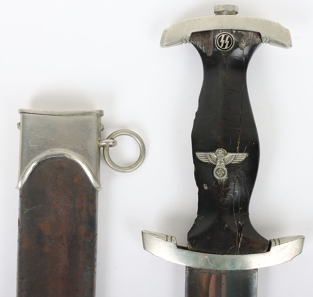 Third Reich SS (Schutzstaffel) Dress Dagger by Robert Klaas, Solingen - Image 3 of 8