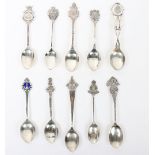 Hallmarked  Silver Regimental Spoons