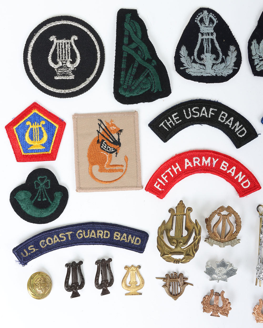 Assortment of Bandsmans, musicians & Pipers trade badges - Bild 2 aus 3