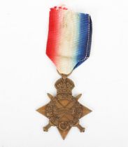 A First / Second Day of the Battle of the Somme Killed in Action 1914-15 Star Medal to the Lancashir