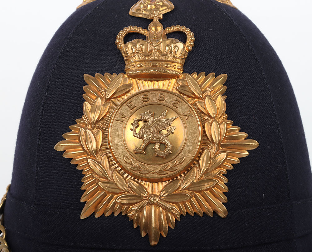 Wessex Brigade Regimental Bandsman Home Service Helmet - Image 2 of 4