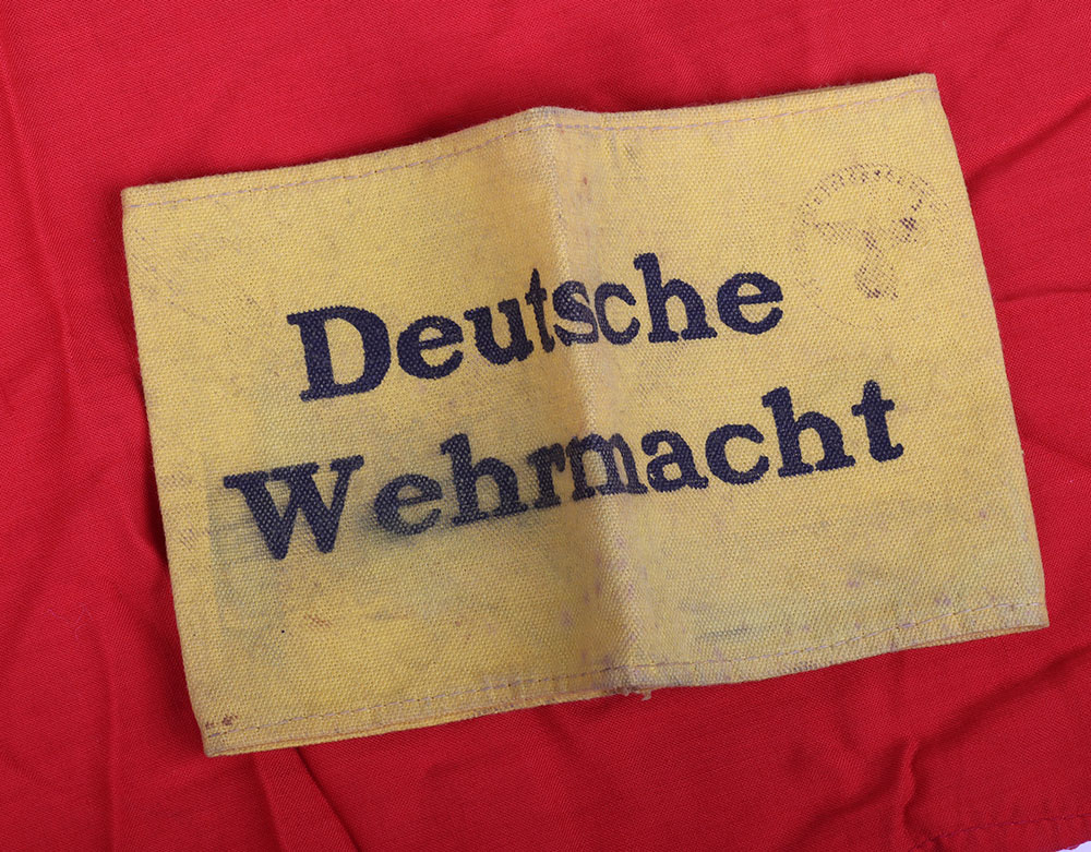 WW2 German NSDAP Party Flag and Armband - Bild 3 aus 7