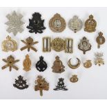 Selection of Military cap badges