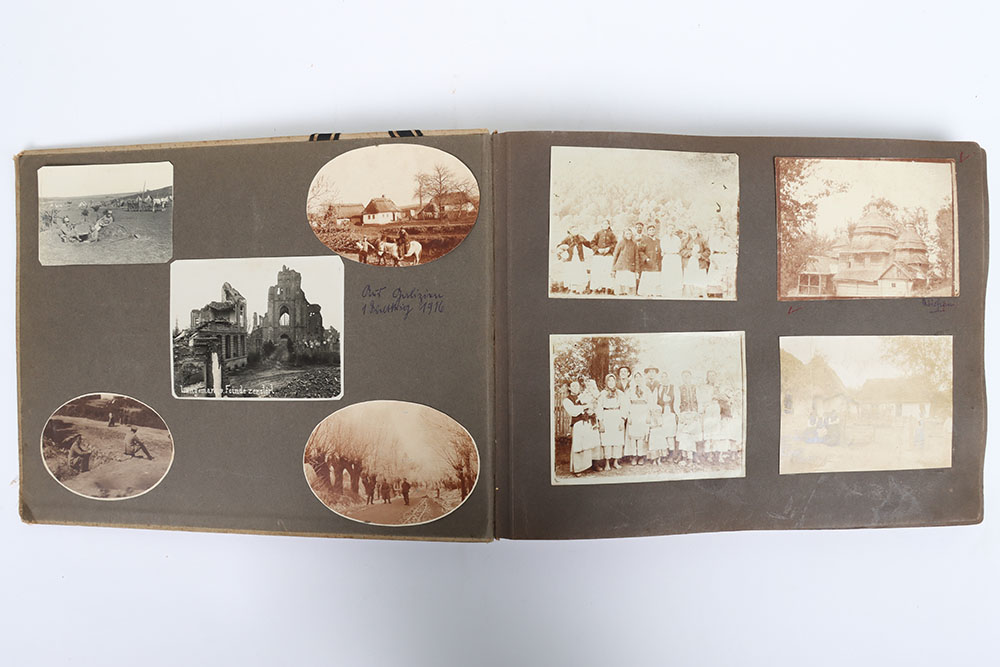 WW1 German Photograph Album Taken on the Eastern Front - Image 3 of 26