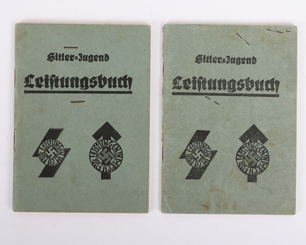 Third Reich German DJ/ HJ Performance Books - Image 2 of 3