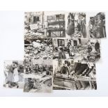 Small Grouping of WW2 Home Front Blitz Press Photographs