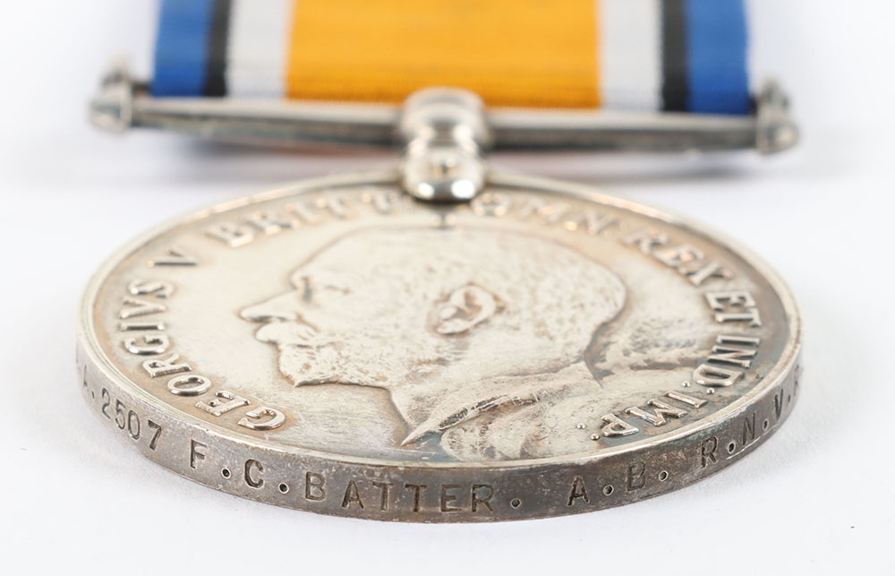 WW1 British Sole Entitlement British War Medal Royal Naval Volunteer Reserve - Image 2 of 3