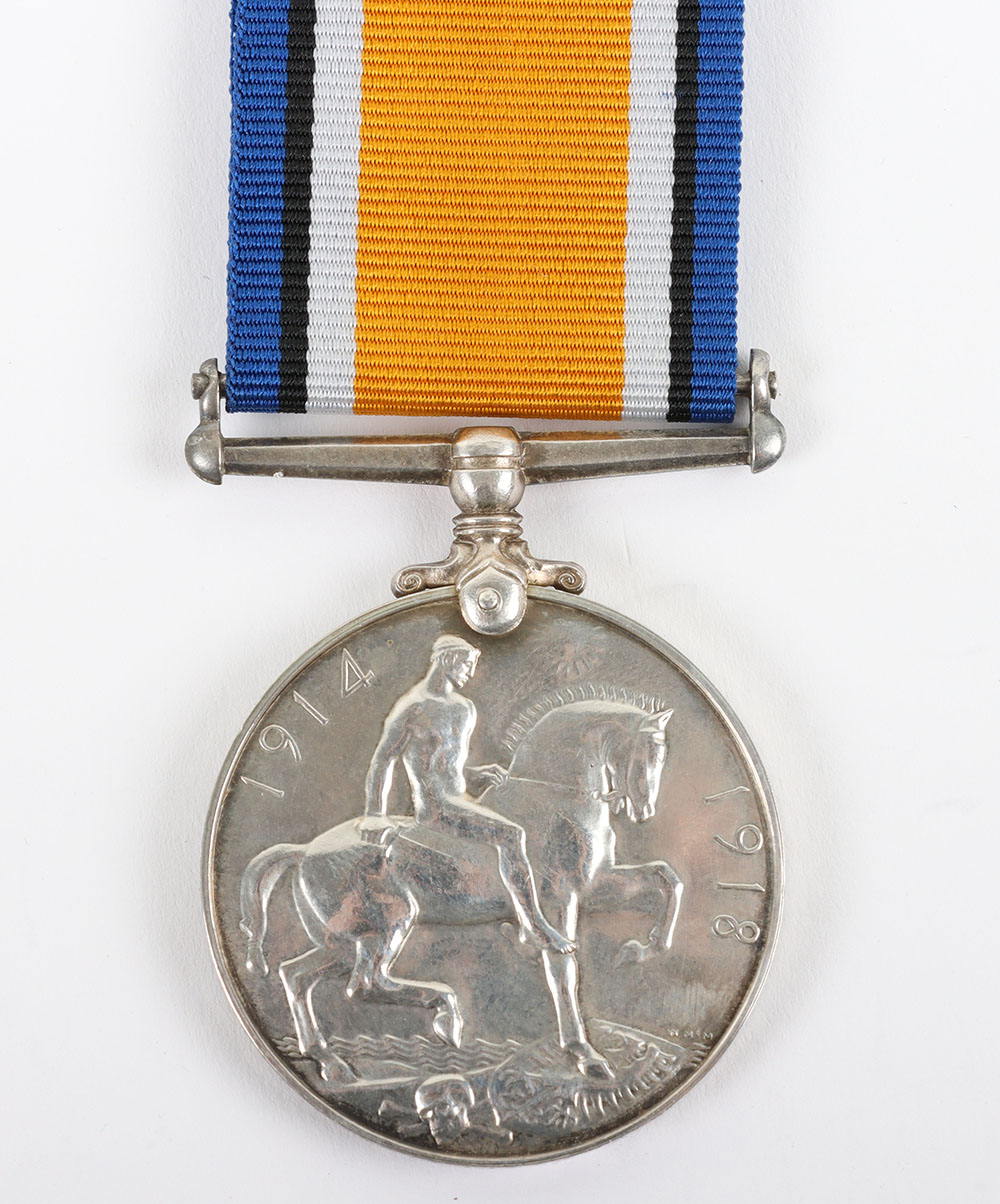 WW1 British Sole Entitlement British War Medal Royal Naval Volunteer Reserve - Image 3 of 3