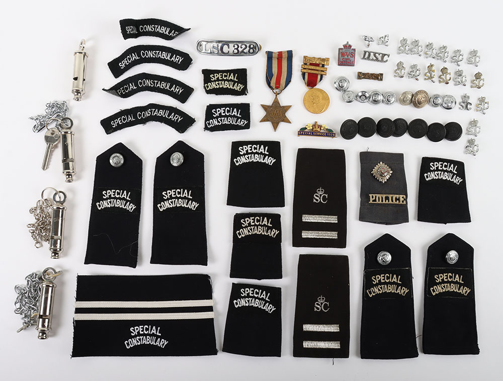 Special Constabulary Badges and Whistles