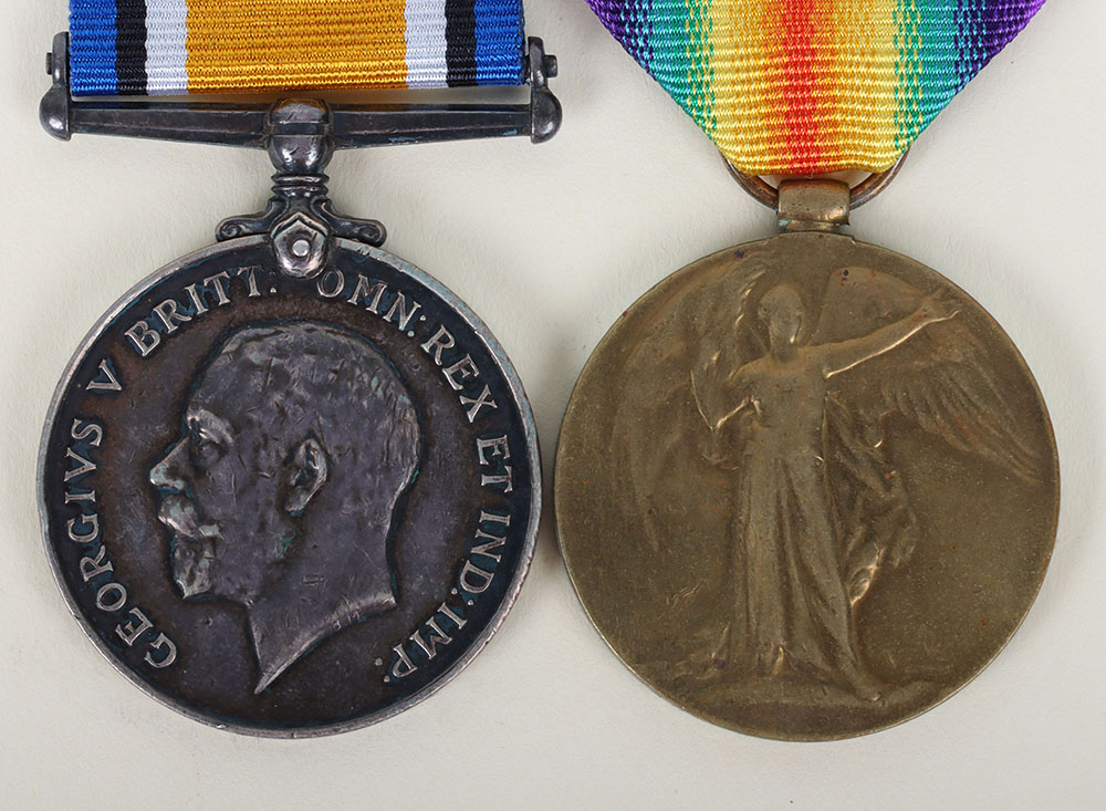 A Great War pair of medals for service in the Royal Marine Light Infantry - Image 2 of 4