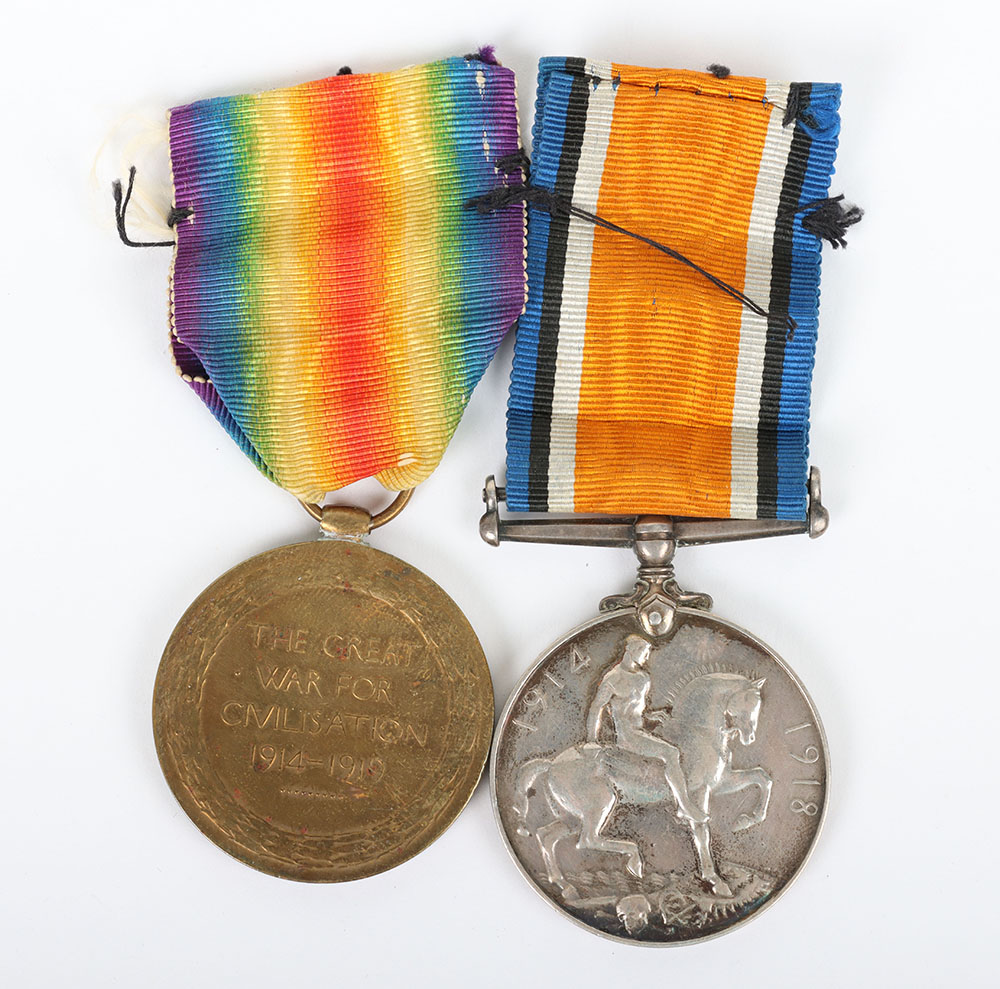 A Great War pair of medals to a Corporal in the Essex Regiment - Image 2 of 3