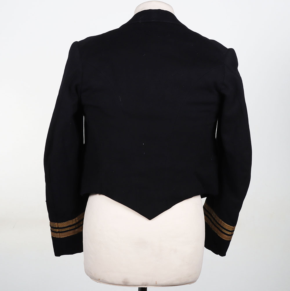 WW2 British Royal Navy Fleet Air Arm Officers Mess Jacket with Miniature Medals - Image 3 of 8