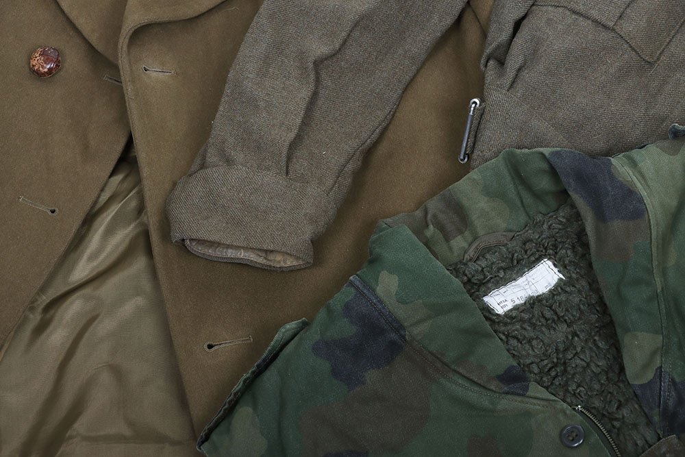 WW2 US Army Coat and other Military Clothing - Image 2 of 5
