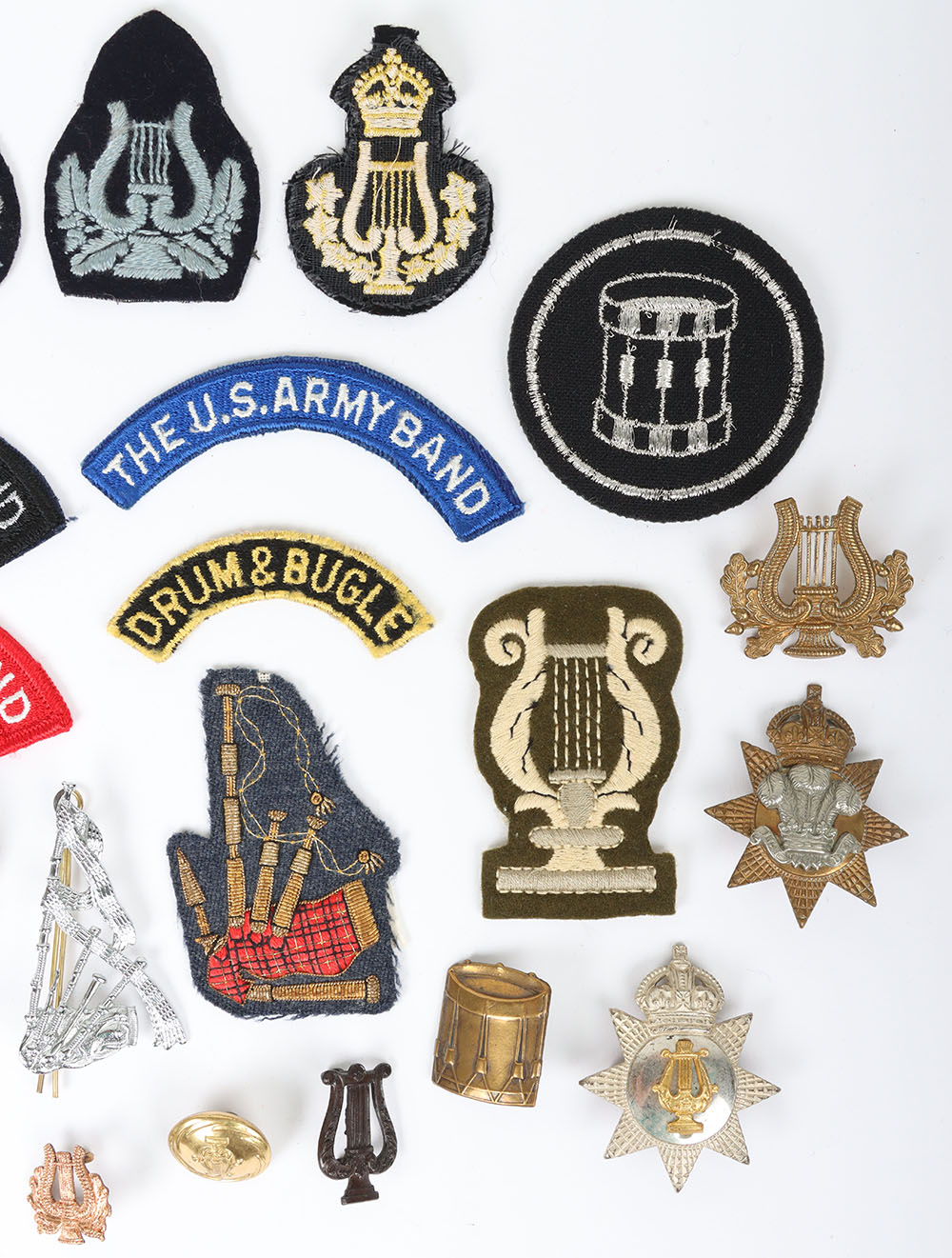 Assortment of Bandsmans, musicians & Pipers trade badges - Bild 3 aus 3