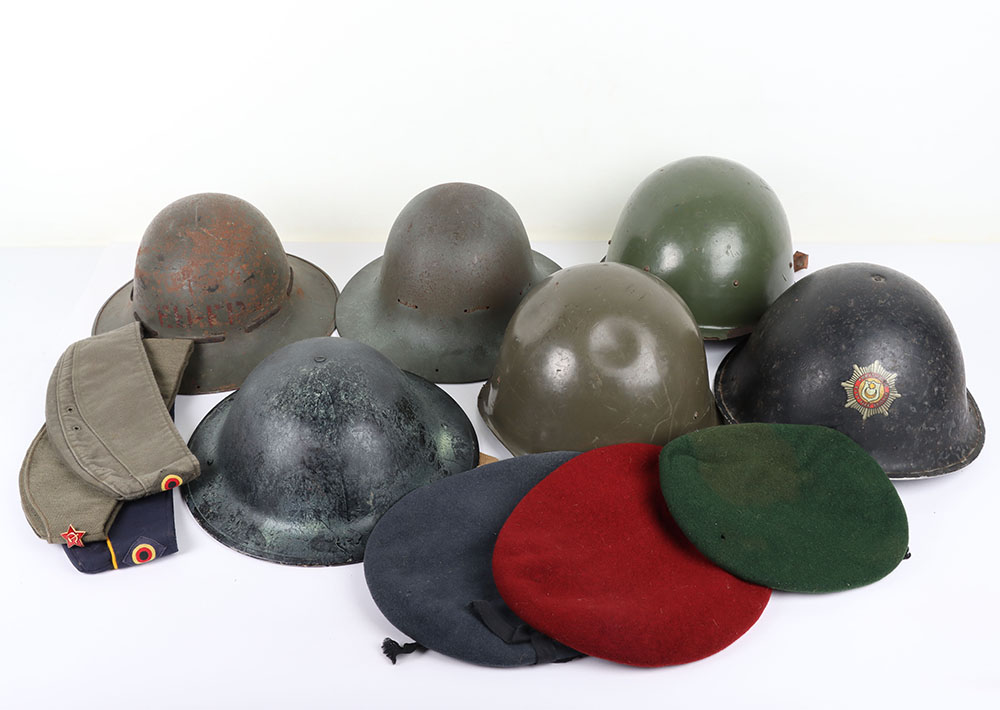 Military Steel Helmets and Hats
