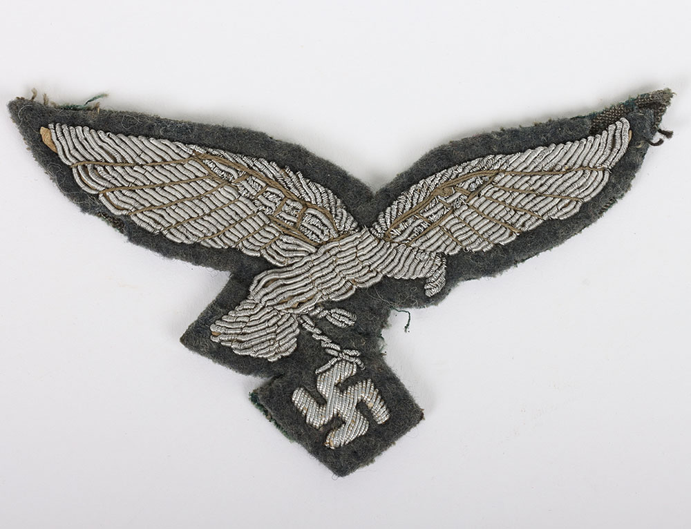 WW2 German Luftwaffe Officers Breast Eagle - Image 2 of 3