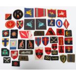 40x Assorted Cloth Formation Signs