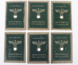 WW2 German Third Reich Foreigner Workbooks