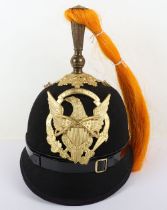 Modern Issue of an American Cavalry Dress Helmet