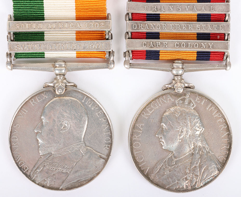 Renamed Boer War Medal Pair Royal Fusiliers - Image 2 of 5