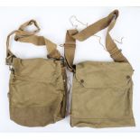 WW2 British Army Gasmask Bags