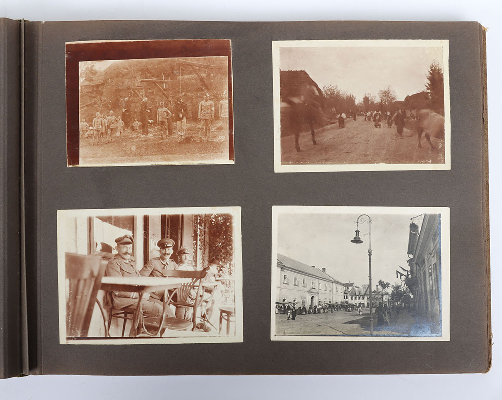 WW1 German Photograph Album Taken on the Eastern Front - Image 11 of 26