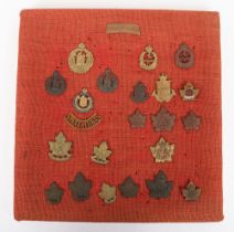 Grouping of WW1 Canadian CEF badges