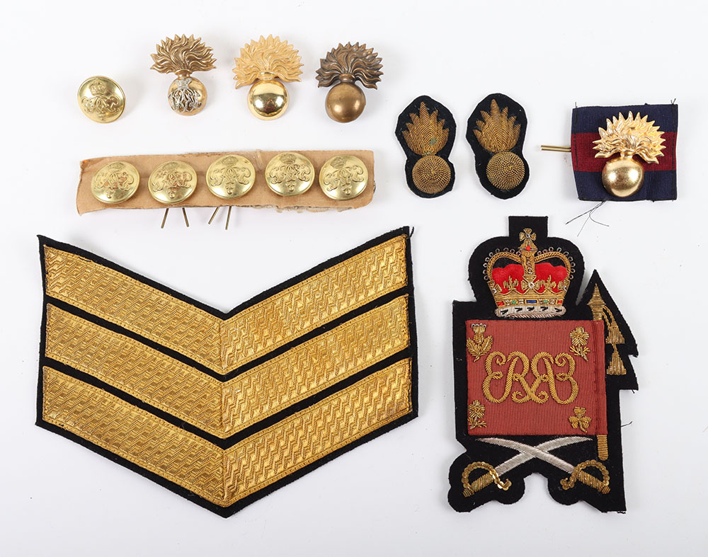 Grenadier Guards Victorian Warrant Officers and Other Ranks Cap Badges