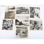 Grouping of WW2 Press Photographs of Mostly Royal Air Force and Royal Navy Interest