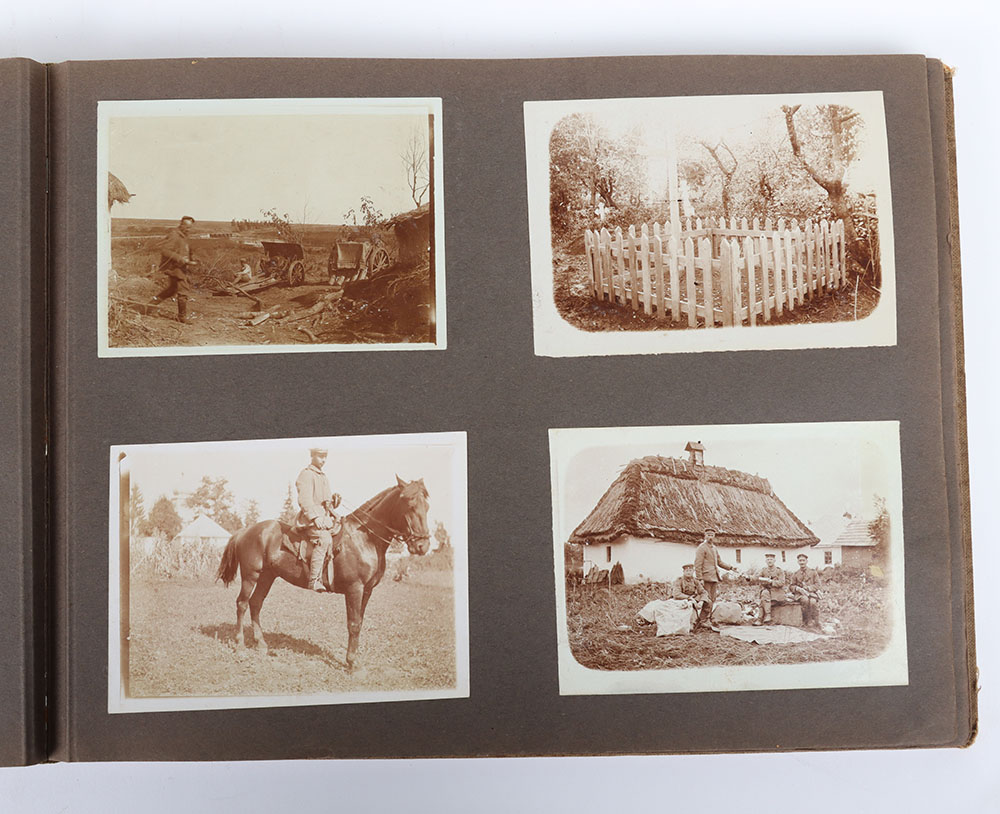 WW1 German Photograph Album Taken on the Eastern Front - Image 12 of 26