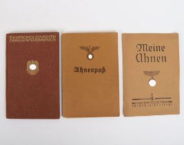 Third Reich German Family Tree Books