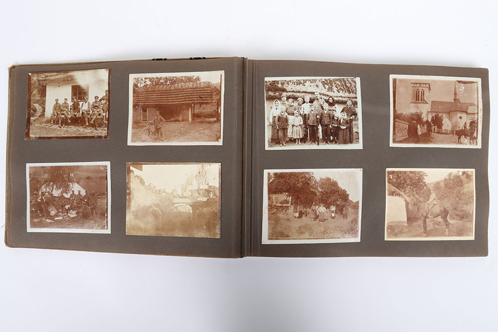 WW1 German Photograph Album Taken on the Eastern Front - Bild 7 aus 26