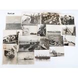 Grouping of WW2 Press Photographs of Royal Navy and Submarine Interest