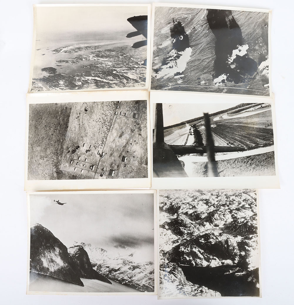 Grouping of WW2 Press Photographs of Mostly Royal Air Force and Royal Navy Interest - Image 2 of 5