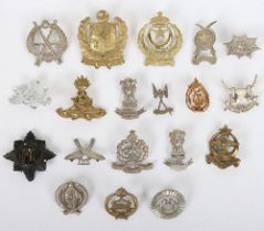 Collection of Indian & Pakistani Military cap badges