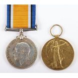 WW1 British Medal Pair Rifle Brigade