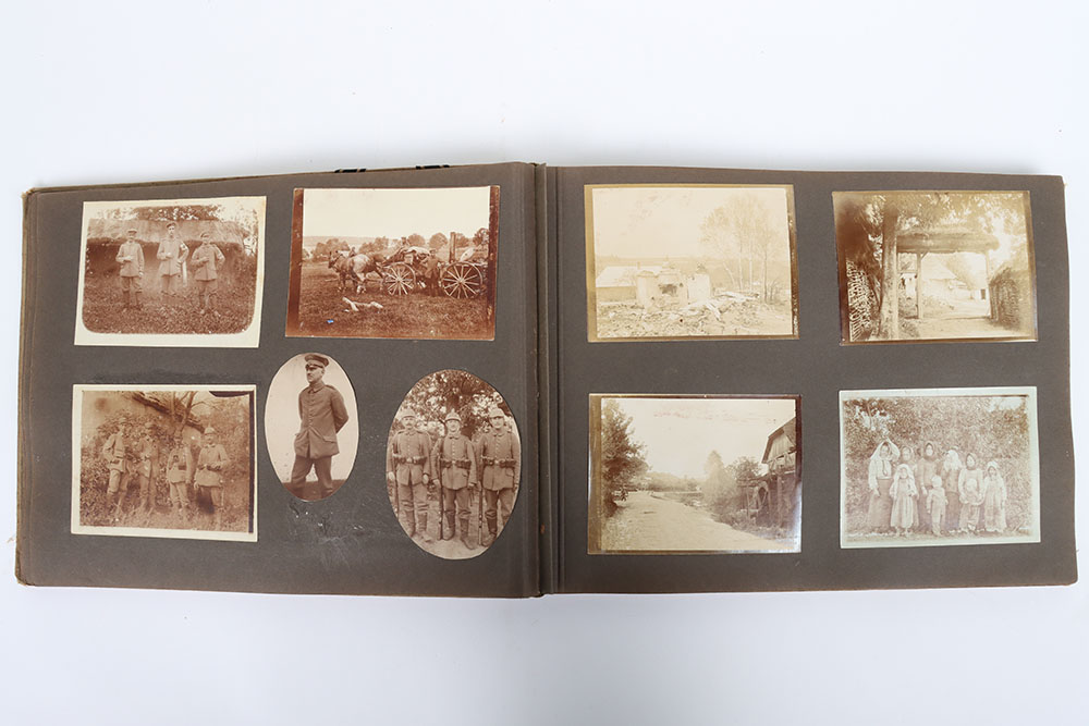 WW1 German Photograph Album Taken on the Eastern Front - Image 9 of 26