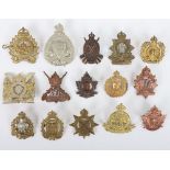 Selection of Canadian cap badges