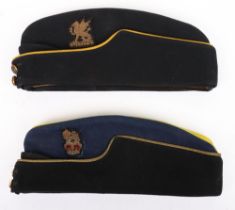 2x Officers Field Service Caps of Wessex Brigade / Hampshire Interest